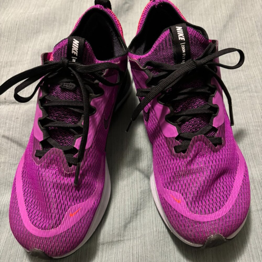 NIKE Zoom Fly 4 Hyper Violet Running Shoes - Women's Size 7